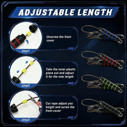 Junkin Jump Ropes bulk for Fitness with Ball Bearings