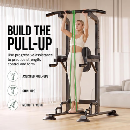 WHATAFIT Resistance Bands, 5 Level Pull Up Assistance Bands for Working Out
