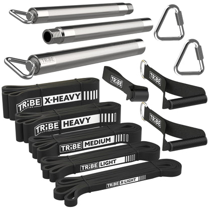 Long Resistance Bands Set, 5 Pull Up Assistance Bands for Working Out
