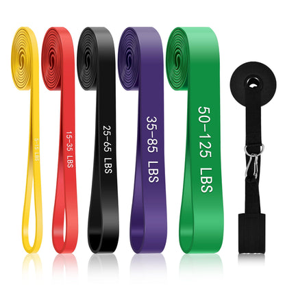 5-Level Resistance Bands for Working Out, Pull Up Assistance Bands