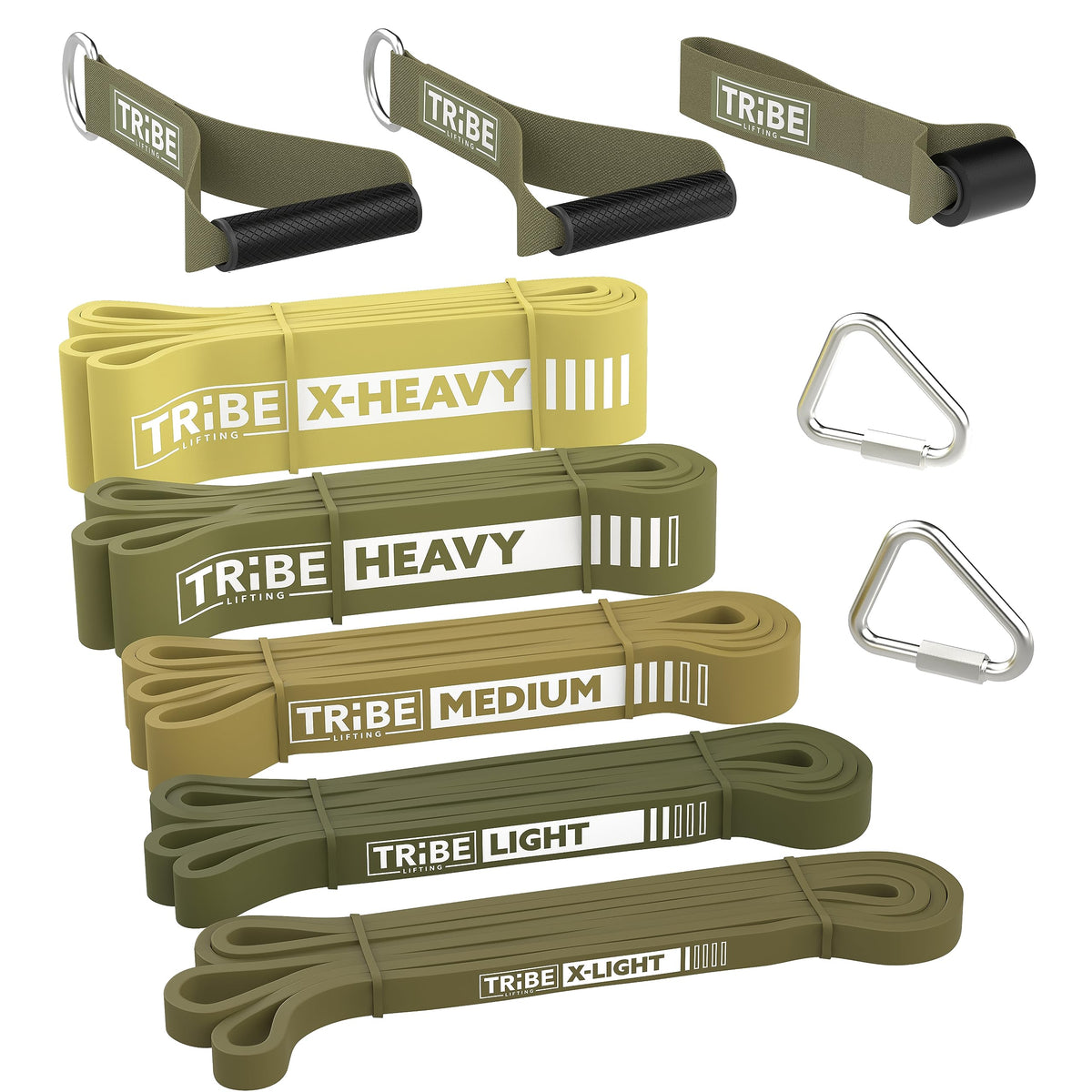 Long Resistance Bands Set, 5 Pull Up Assistance Bands for Working Out