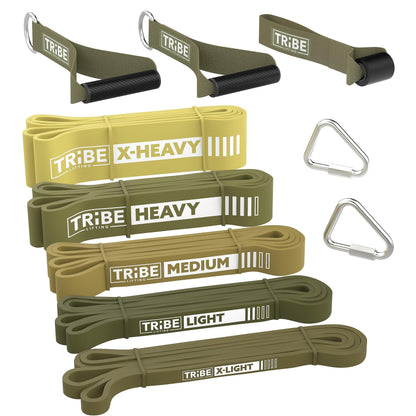 Long Resistance Bands Set, 5 Pull Up Assistance Bands for Working Out