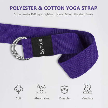 Syntus Yoga Block for Fitness, Pilates, Stretching and Toning