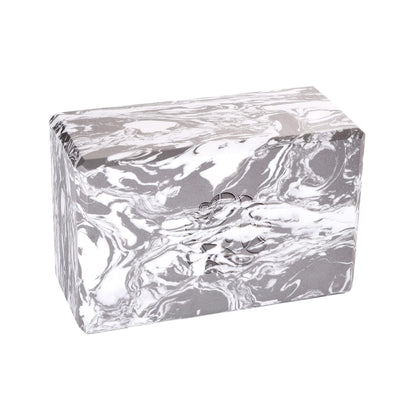 Hugger Mugger 4 in. Foam Yoga Block - Strong and Stable, Beveled Edges for Comfort, Most Favored Block Size, Helps with Alignment and Support in Many Poses