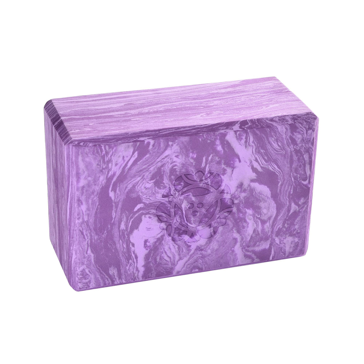 Hugger Mugger 4 in. Foam Yoga Block - Strong and Stable, Beveled Edges for Comfort, Most Favored Block Size, Helps with Alignment and Support in Many Poses