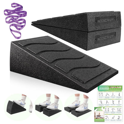 Squat Wedge Block, 960 LBS Weight Capacity, Slant Board for Calf Stretching