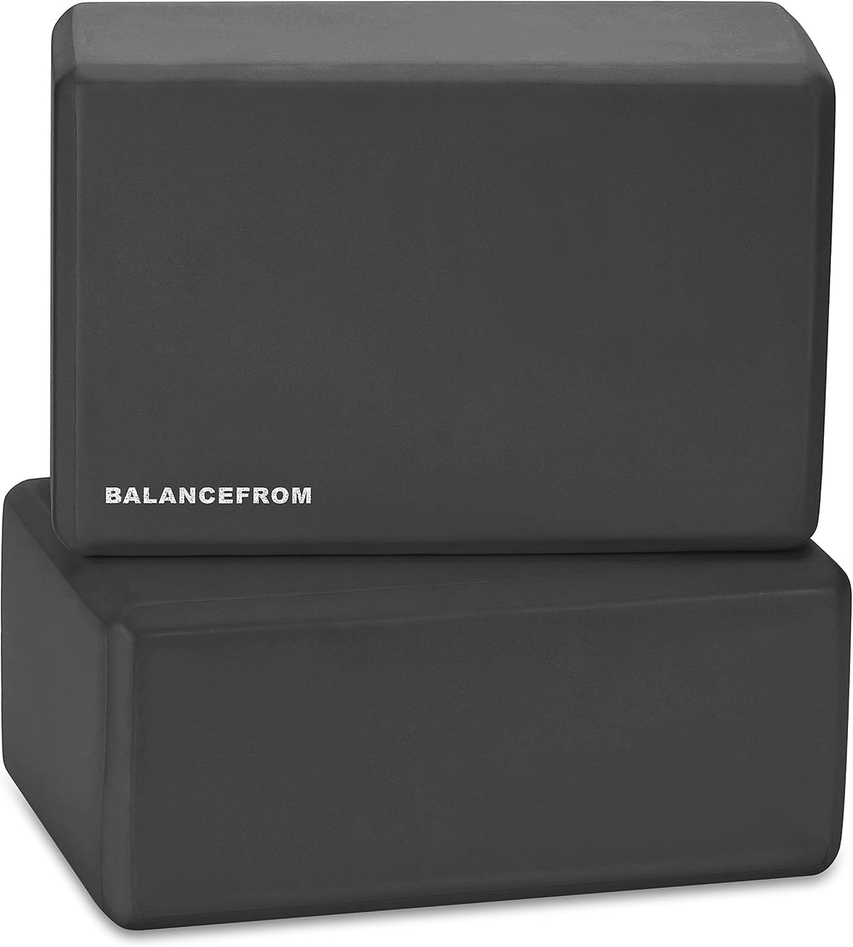 Fitvids Set of 2 High Density Yoga Blocks, 9"x6"x4" Each