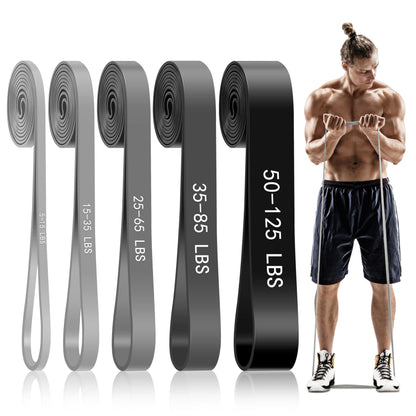 5-Level Resistance Bands for Working Out, Pull Up Assistance Bands