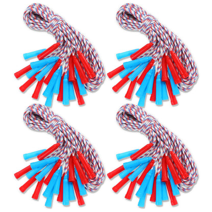 Honoson 100 Pcs Jump Ropes Bulk for Kids 7.8ft Adjustable,Multicolor