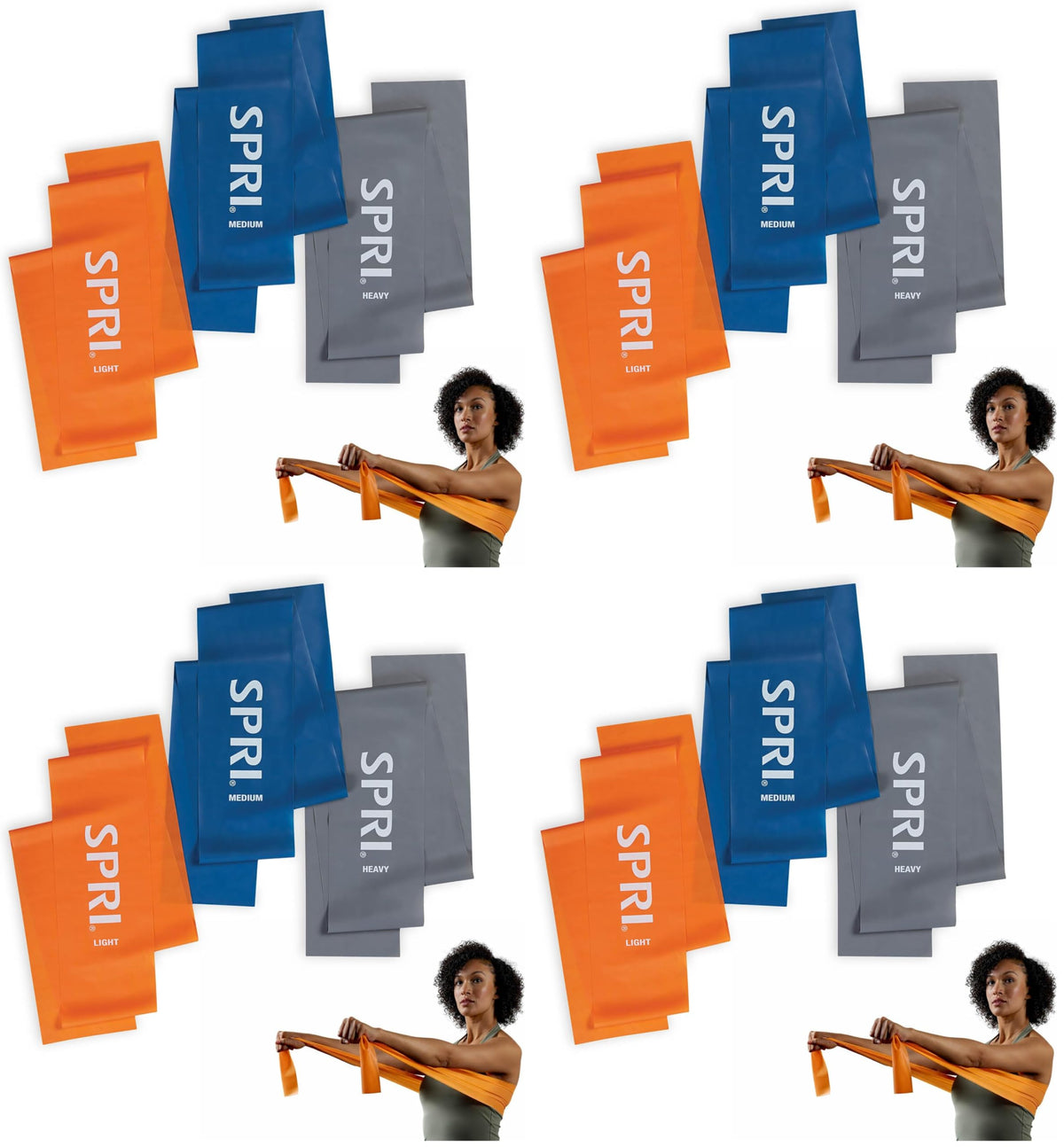 SPRI Flat Bands 3-Pack -