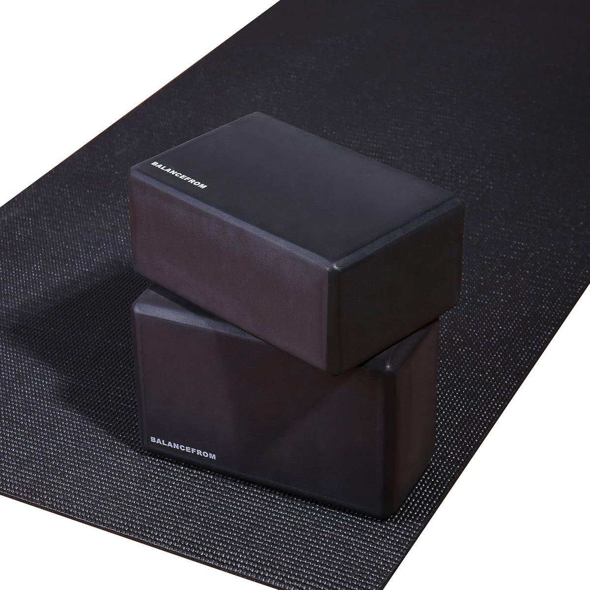 Fitvids Set of 2 High Density Yoga Blocks, 9"x6"x4" Each
